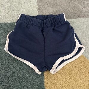 Winter Water Factory Navy Shorts with White Trim
